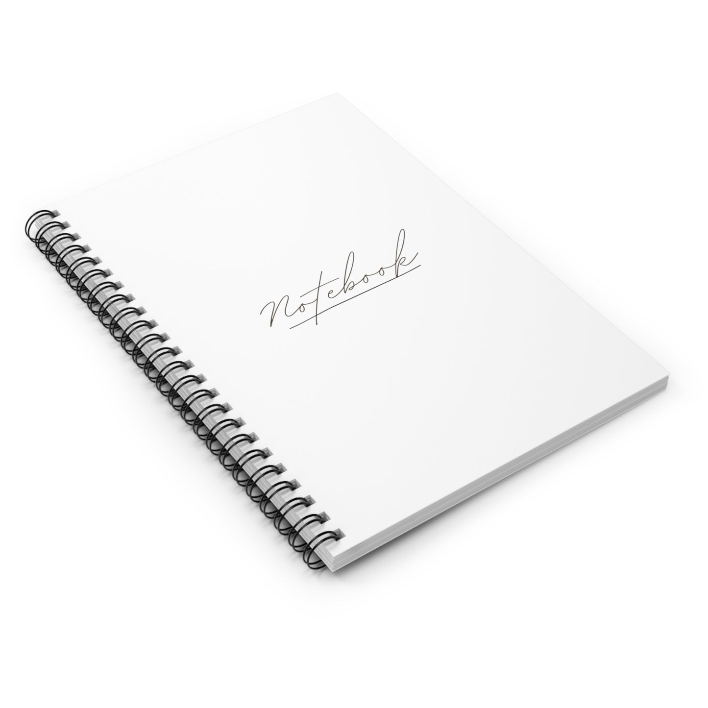 Versatile 118-Page Spiral Notebook: Durable, Stylish, and Compact