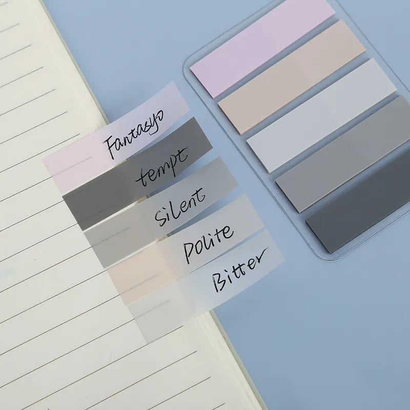 Fluorescent Index Tabs & Sticky Notes - 20 Sheets